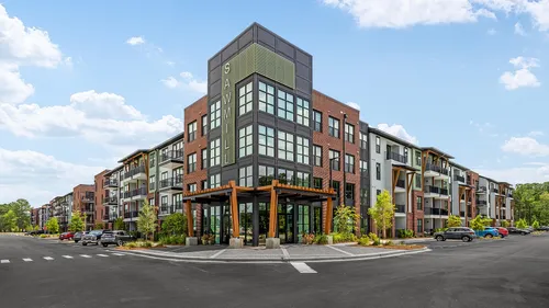 exterior of leasing office