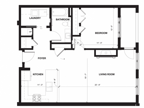 One Bedroom | 1 Bed Apartment | Brownpoint Reserve