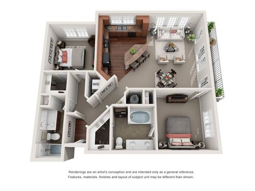 942 sq ft 2 BHK Floor Plan Image - Navins Housing Septem Available for sale  