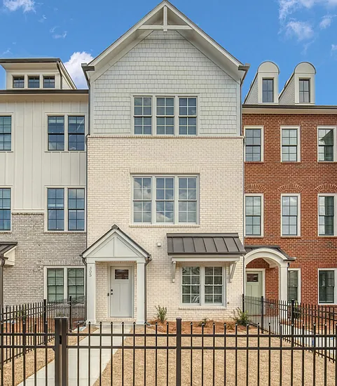 Exterior of townhome