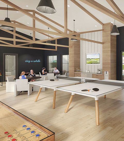 Clubroom rendering