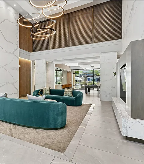 interior of apartment cmplex