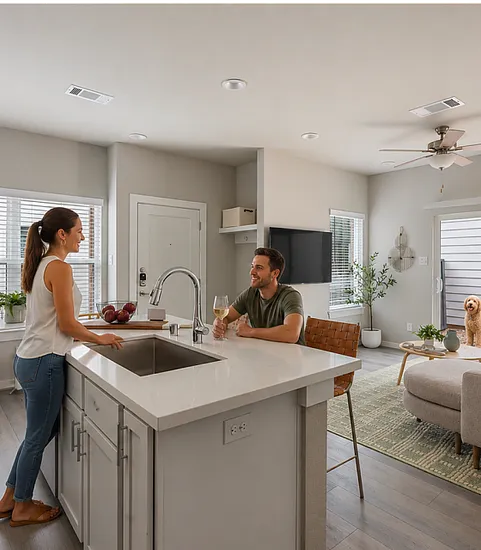 ai people in kitchen