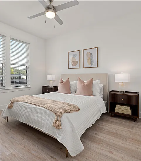 staged bedroom