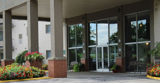 entrance