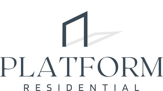 Platform Residential logo with a sleek, modern minimalist design.