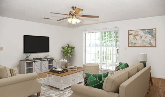 cottonwood apartments living room