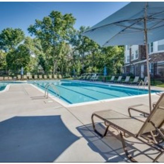 Swimming pool at Prospect Hall Apartments in Frederick