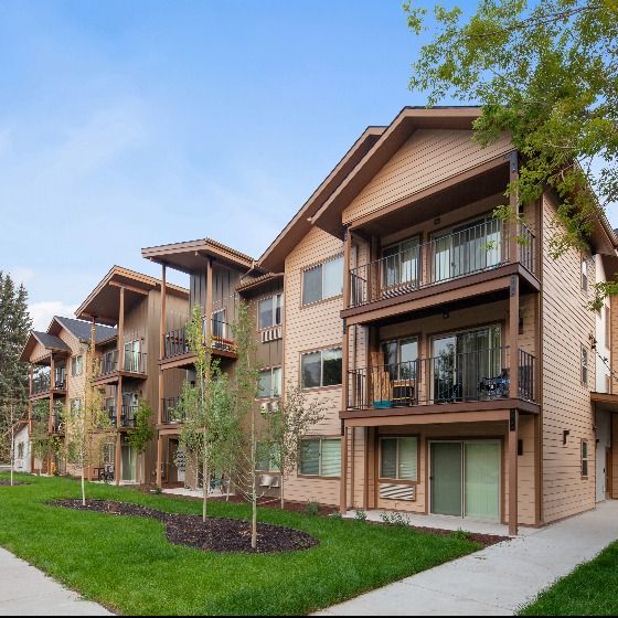 Whitefish Apartment Homes exterior building
