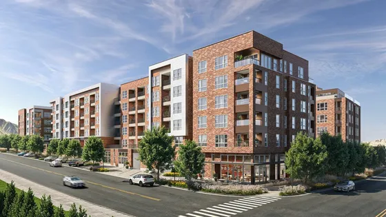 View of The Richmond Apartments Exterior
