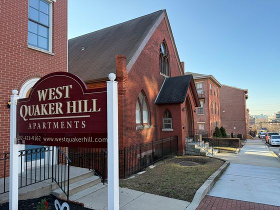 West Quaker Hill Apartments Sign