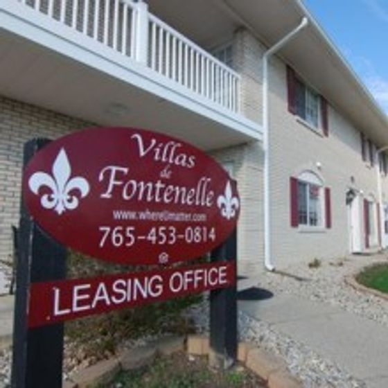 Villas de Fontenelle sign