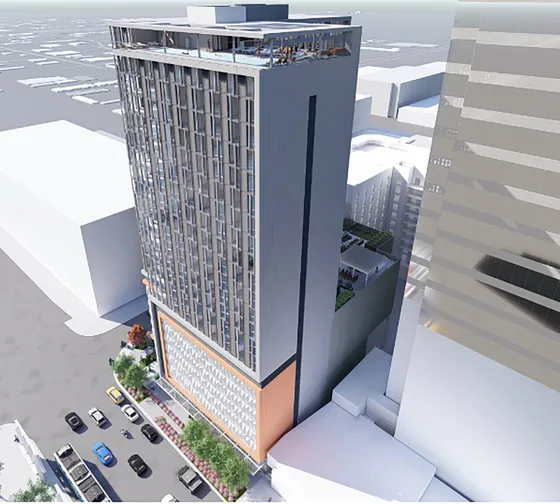 Exterior rendering