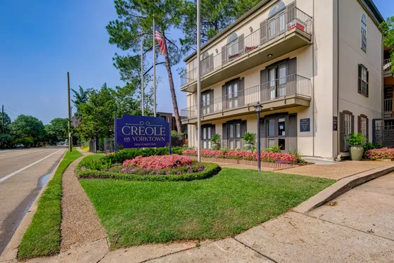 Exterior view of apartment and grounds