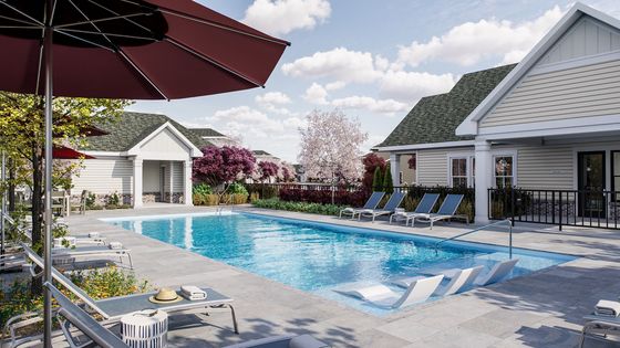 pool rendering