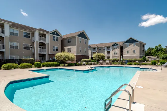 resort style pool at apartment homes
