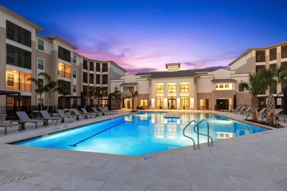 marlowe south tampa exterior pool courtyard rendering
