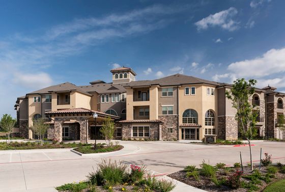Exterior View of Apartments and Grounds