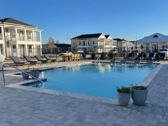 Resort inspired pool