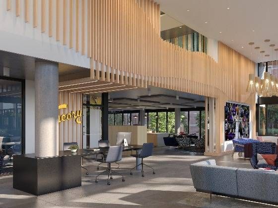 Lobby | Theory U District | Seattle Student Apartments