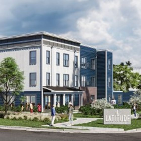 Latitude Exterior Building