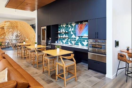 Resident Kitchen and Coffee Bar | 207 East Apartments | Apartments in Edgewood WA
