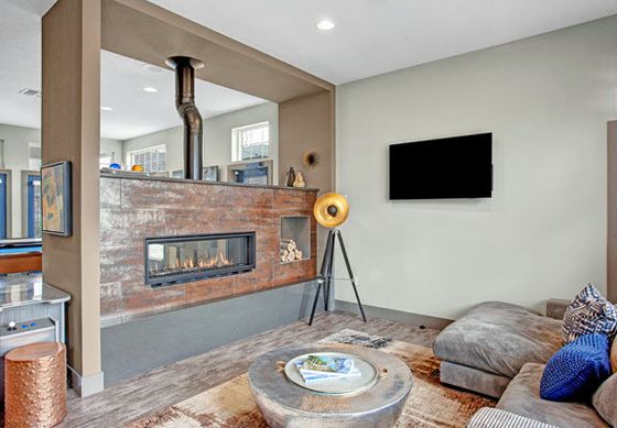 Elegant Living Room | 1 Bedroom Apartments Kennewick WA | Crosspointe Apartments