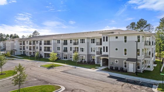 Exterior View of Apartments and Grounds
