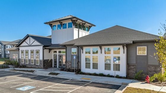 Front of clubhouse
