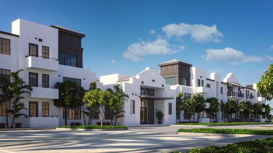 Exterior View of Apartments and Grounds