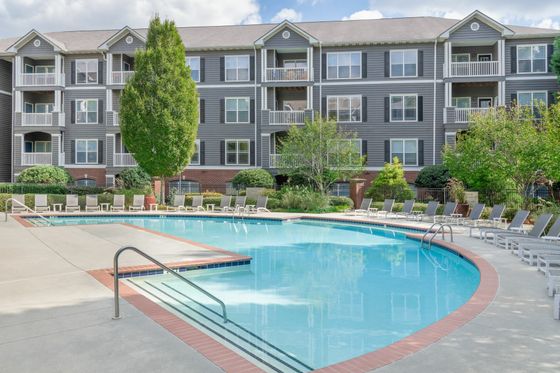 The Brooke Marietta GA Apartments Pool and Building