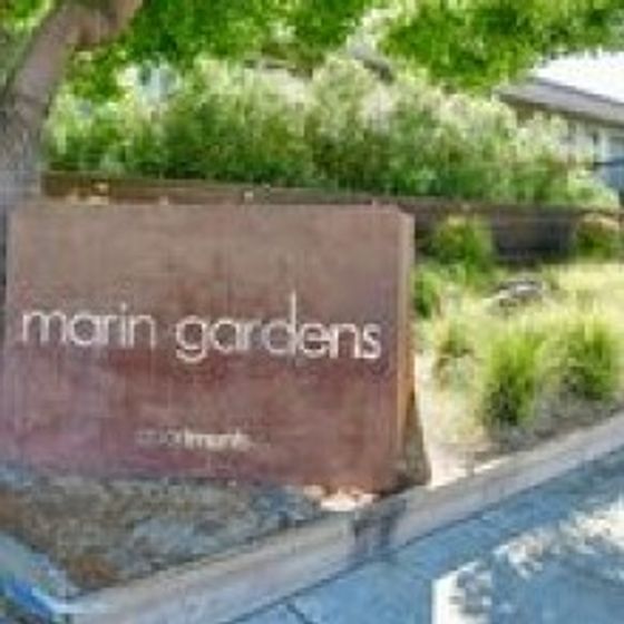 Marin Gardens Sign
