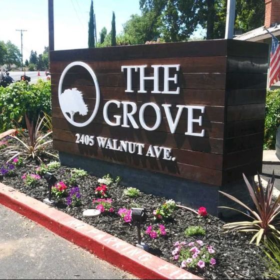 The Grove Monument Sign