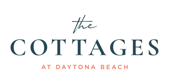Elegant logo for The Cottages at Daytona Beach with stylish typography.