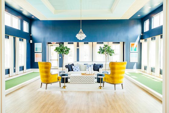 Vibrant Clubhouse with Games