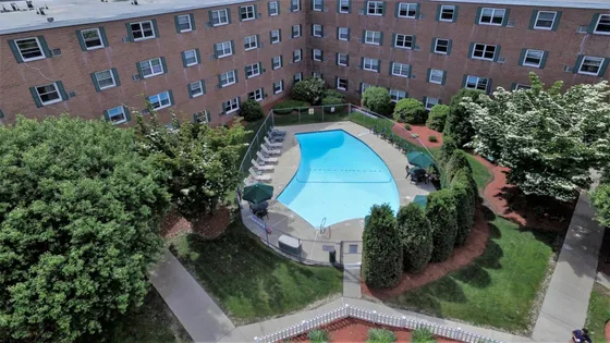 Eastview Apartments | Aerial View | Pool