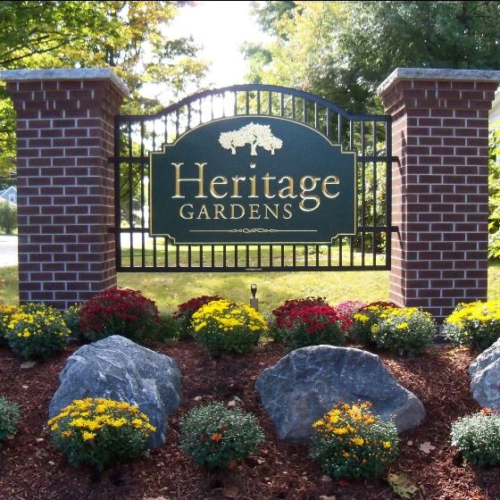 Heritage Gardens | Entrance Sign