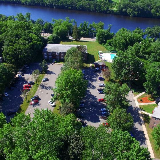 Aerial View of Spruce Knoll