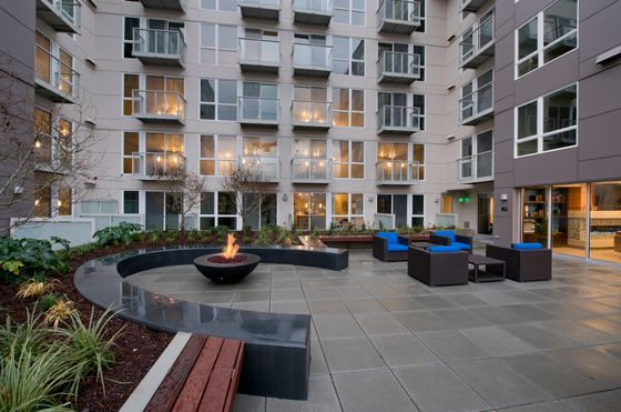 Rooftop Courtyard