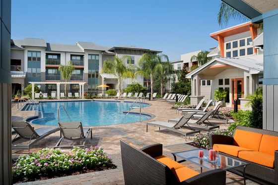 pool daytime
