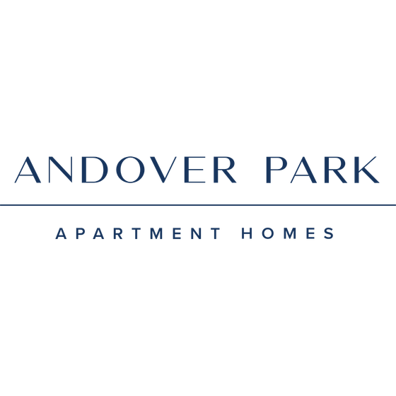 Elegant Andover Park logo highlighting premium apartment living.