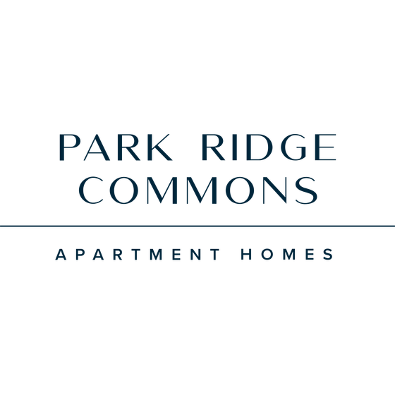 Elegant logo for Park Ridge Commons Apartment Homes, exuding modern sophistication.