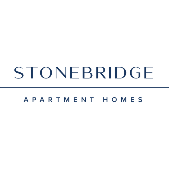 Sophisticated Stonebridge Apartment Homes logo, exuding modern elegance and luxury living.