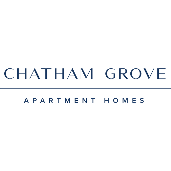 Elegant Chatham Grove Apartment Homes logo featuring sophisticated typography for luxury living.