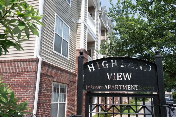 Outdoor view of apartment