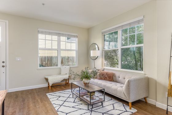 Hansen Place living room
