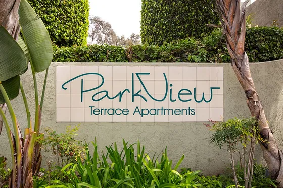 Parkview Terrace Apartments Sign