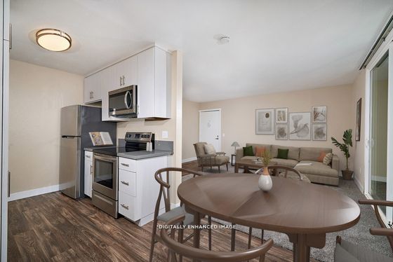 Living Room and Kitchen area