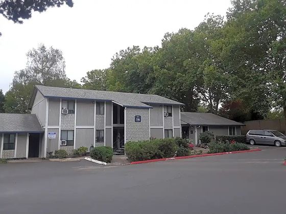 two story apartment building at westwood green