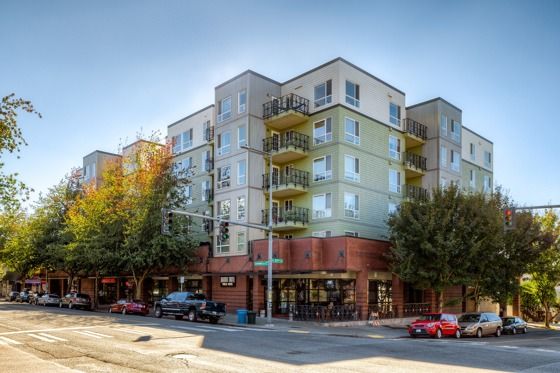 Outdoor view of apartment